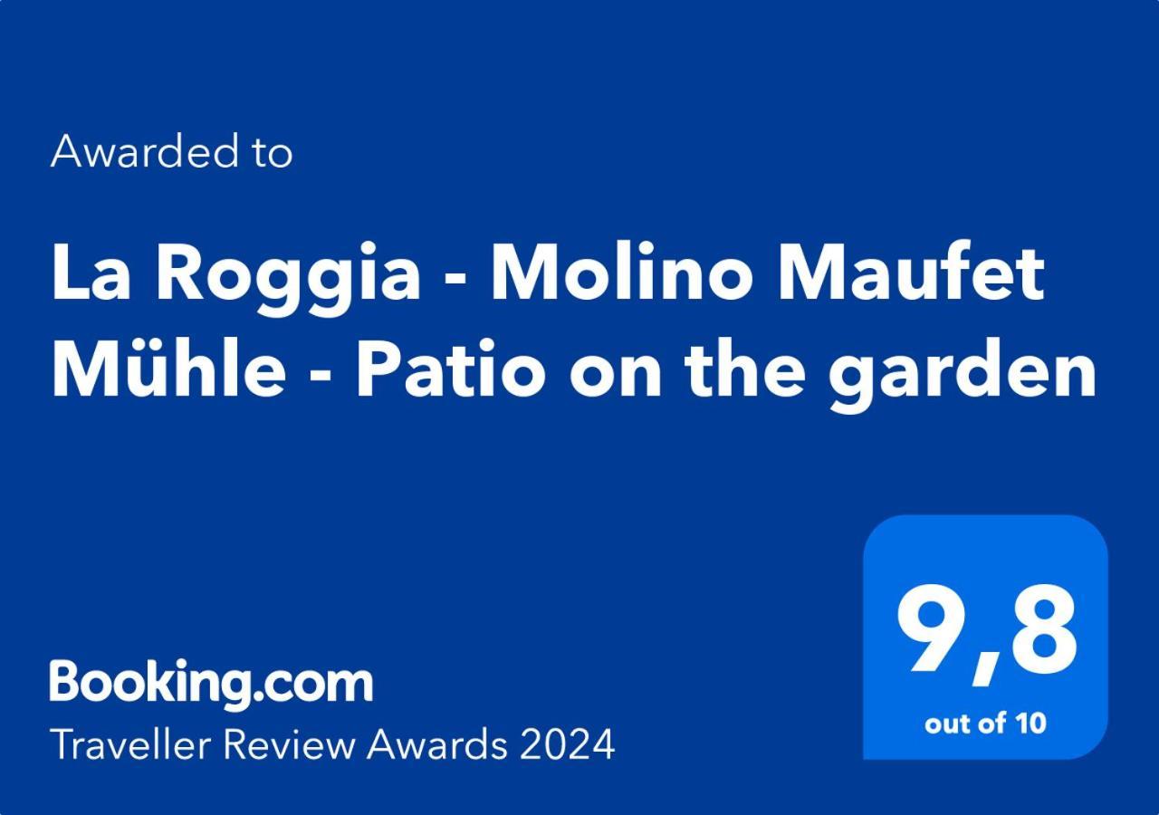 La Roggia - Lake Como Heritage Home In Molino Maufet Watermill - Patio On The Garden Colico Exterior photo